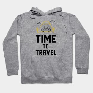 Time To Travel - Cycling Hoodie